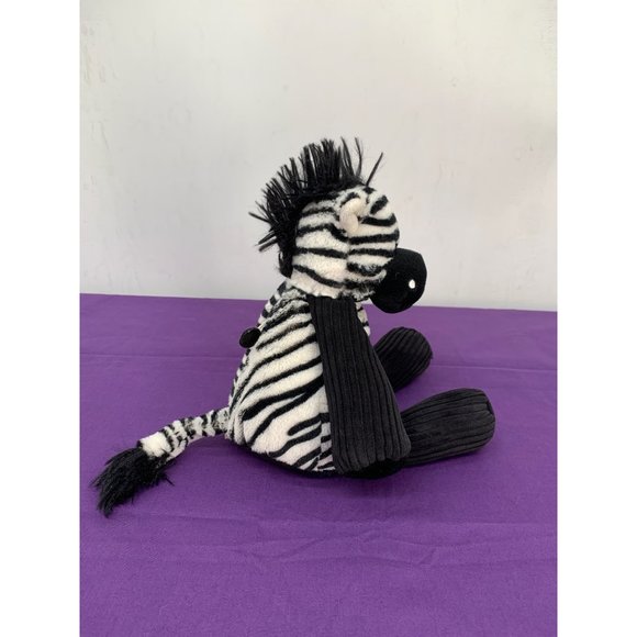 Scentsy Buddy 2012 Black and White Zebra Plush 9 inch Sitting - Picture 3 of 13